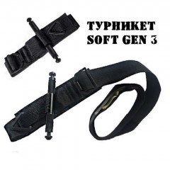 Турникет SOF Gen 3 Черный для перетягивания конечности